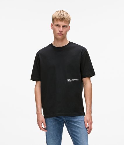 T-shirt Décontracté Avec Imprimé Karl, , , Taille: Xs - KL Jeans - Modalova