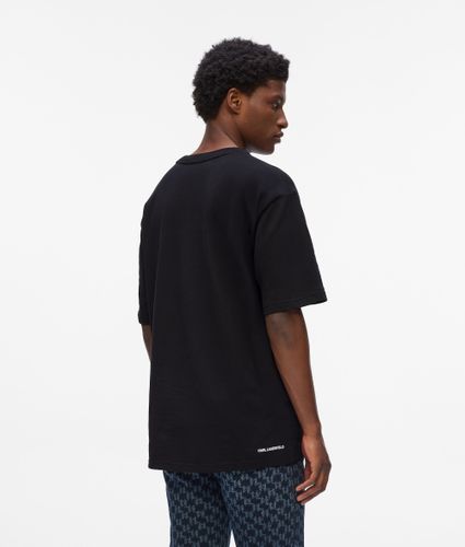 T-shirt En Piqué, , , Taille: Xs - Karl Lagerfeld - Modalova