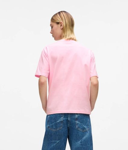 T-shirt Avec Logo Contrastant, , , Taille: Xs - KL Jeans - Modalova