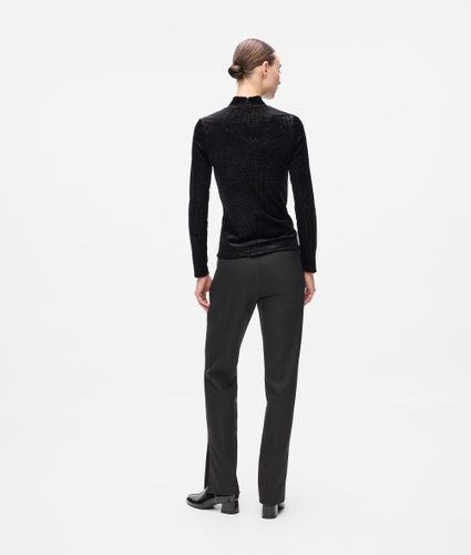 Top En Velours Scintillant, , , Taille: M - Karl Lagerfeld - Modalova
