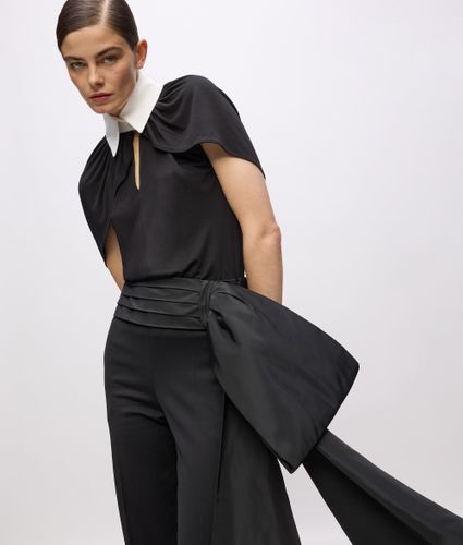 Pantalon Kl Studio Avec Détail Ruban, , , Taille: 38 - Karl Lagerfeld - Modalova