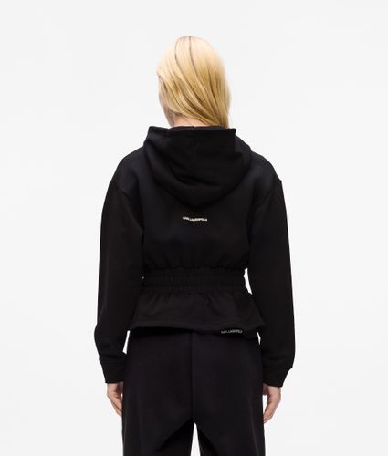 Sweat À Capuche Ikon Cintré Avec Fermeture Zippée, , , Taille: L - Karl Lagerfeld - Modalova