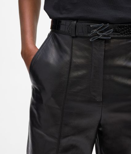 Ceinture Effet Crocodile K/autograph, , , Taille: 65 - Karl Lagerfeld - Modalova
