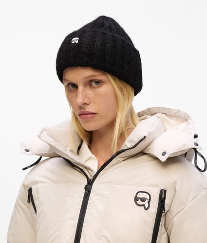 Bonnet Tricoté Ikon, , , Taille: One Size - Karl Lagerfeld - Modalova