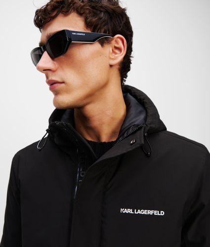 Parka À Capuche Ultra-légère, , , Taille: Xs - Karl Lagerfeld - Modalova
