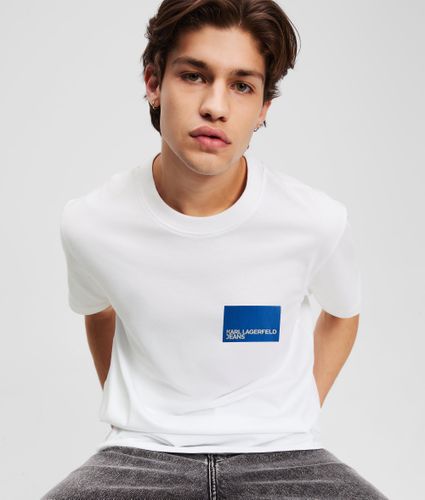 T-shirt Avec Logo Encadré, , , Taille: S - KL Jeans - Modalova