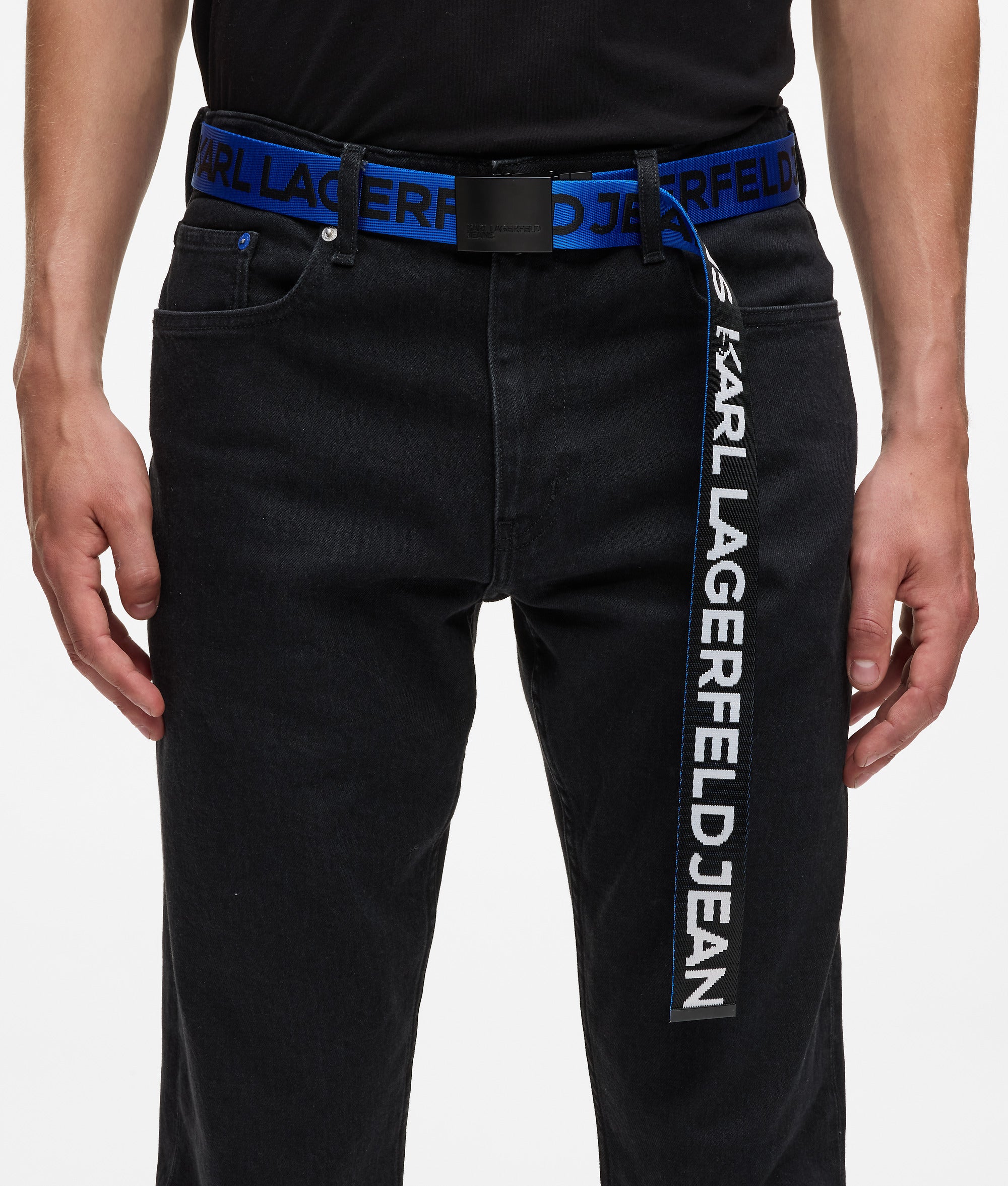 Ceinture En Toile Réversible, , , Taille: One Size - KL Jeans - Modalova