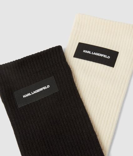 Chaussettes À Logo - Lot De 2 Paires, , -, Taille: One Size - Karl Lagerfeld - Modalova