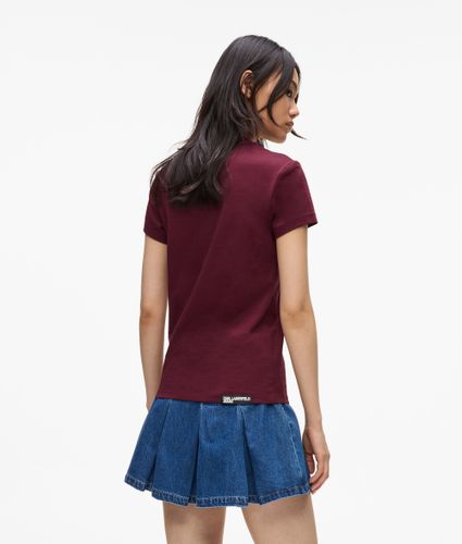 T-shirt Ajusté, , , Taille: Xs - KL Jeans - Modalova
