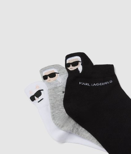 Lot De 3 Paires De Chaussettes Ikon, , //, Taille: 35-38 - Karl Lagerfeld - Modalova