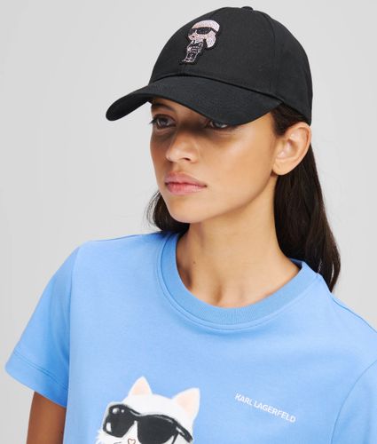 Casquette À Strass Ikon, , , Taille: One Size - Karl Lagerfeld - Modalova