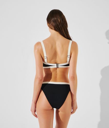 Haut De Bikini Bandeau Monochrome, , /, Taille: Xs - Karl Lagerfeld - Modalova