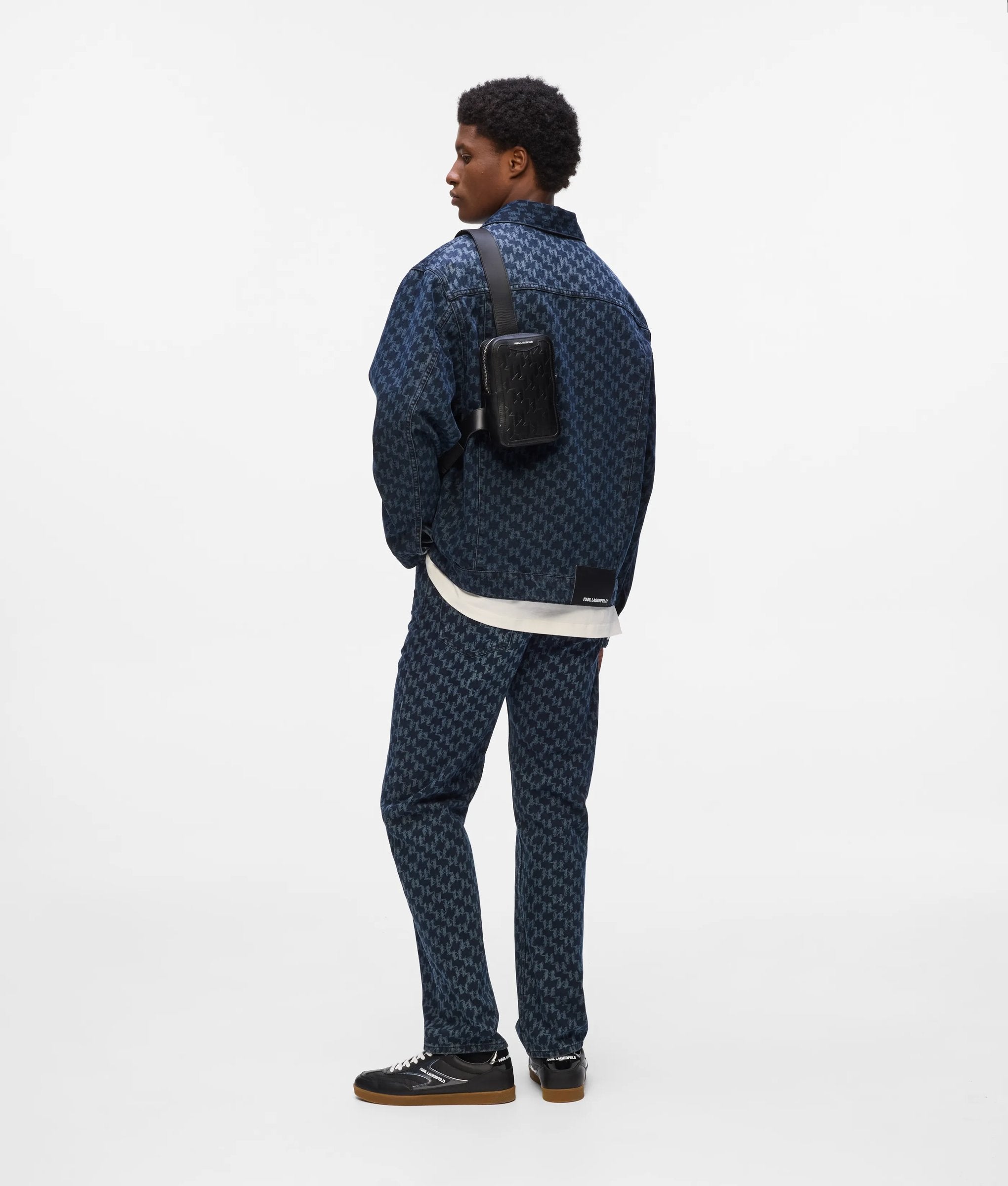 K/loom Leather Small Sling Bag, , , Taille: One Size - Karl Lagerfeld - Modalova
