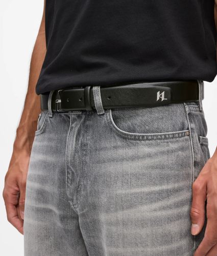 K/monogram Leather Ceinture, , , Taille: S - Karl Lagerfeld - Modalova