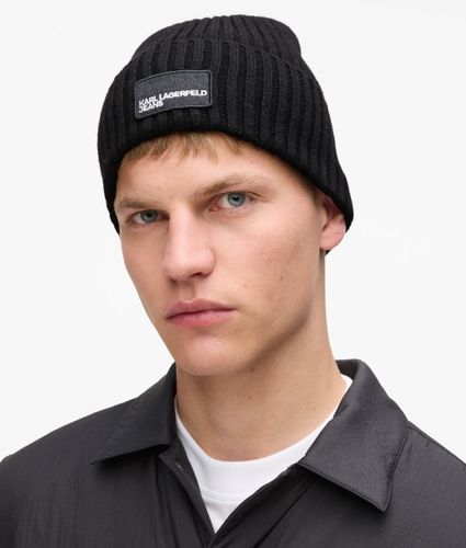 Bonnet Avec Écusson À Logo, , , Taille: One Size - KL Jeans - Modalova