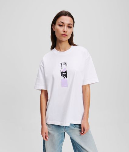 T-shirt Avec Imprimé Karl, , , Taille: Xs - KL Jeans - Modalova