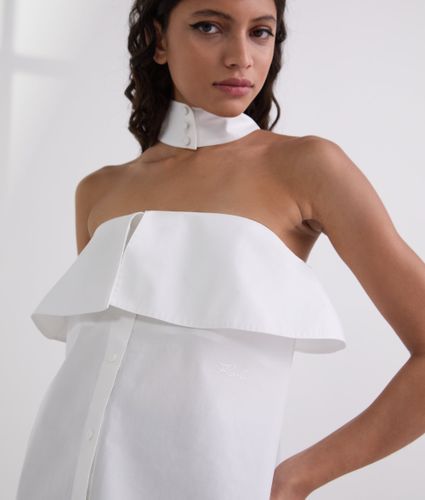 Chemise Bustier En Popeline, , , Taille: 38 - Karl Lagerfeld - Modalova