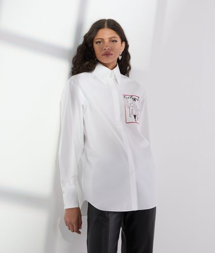 Chemise En Popeline Karl Series, , , Taille: 38 - Karl Lagerfeld - Modalova