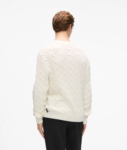 Pull En Maille Torsadée Kameo, , , Taille: Xs - Karl Lagerfeld - Modalova