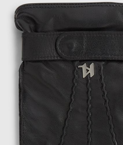 Gants En Cuir K/monogram, , , Taille: S - Karl Lagerfeld - Modalova