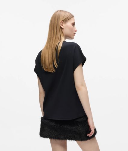 T-shirt À Mancherons, , , Taille: M - Karl Lagerfeld - Modalova