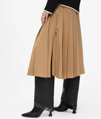 Jupe Midi Plissée, , , Taille: 38 - Karl Lagerfeld - Modalova