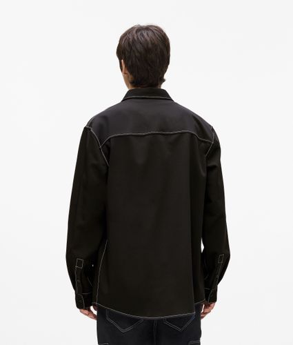 Chemise À Surpiqûres Contrastantes, , , Taille: S - KL Jeans - Modalova