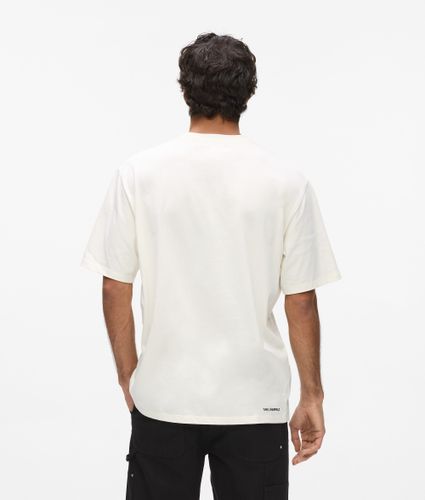 T-shirt Ikon Initiale K, , , Taille: Xs - Karl Lagerfeld - Modalova