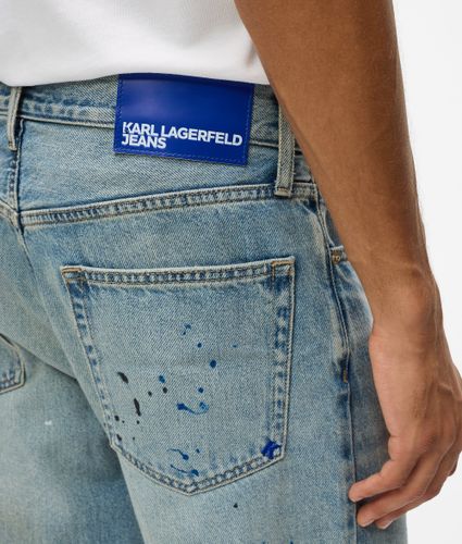 Jean Fuselé Effet Éclaboussures De Peinture, , Éclaboussures De Peinture, Taille: 2832 - KL Jeans - Modalova
