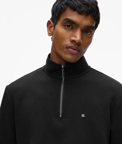 Sweat-shirt À Fermeture Zippée 1/4, , , Taille: S - Karl Lagerfeld - Modalova