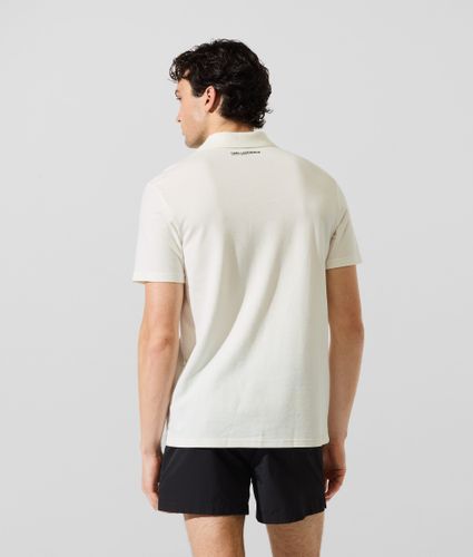 Polo À Épingle Monogram, , , Taille: S - Karl Lagerfeld - Modalova