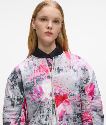 Blouson Aviateur Effet Peinture Façon All-over, , , Taille: M - KL Jeans - Modalova