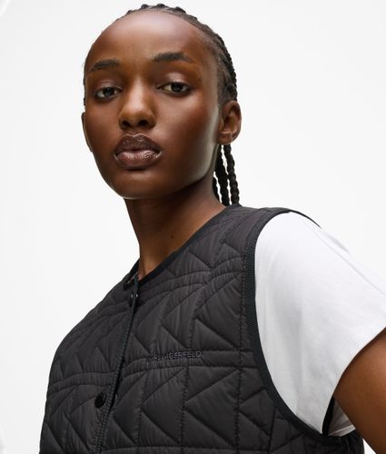 Gilet Matelassé Léger, , , Taille: Xs - Karl Lagerfeld - Modalova