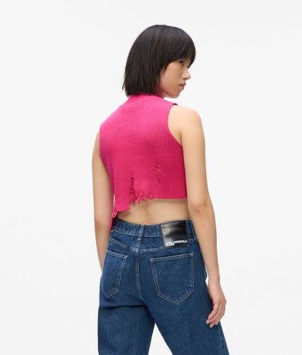 Haut En Tricot Effet Usé, , , Taille: Xs - KL Jeans - Modalova