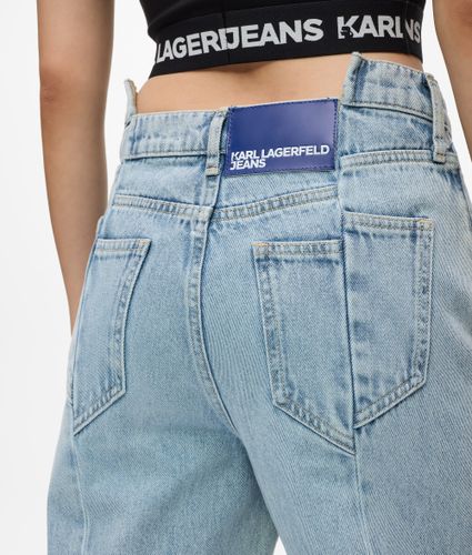 Jean Décontracté Taille Mi-haute Avec Coutures Apparentes, , , Taille: 2530 - KL Jeans - Modalova