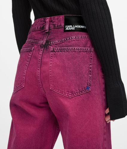 Jean Mom Effet Peinture En Spray, , , Taille: 2430 - KL Jeans - Modalova