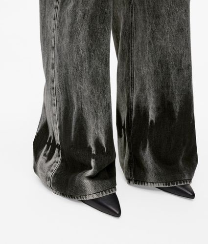 Jean Ample Taille Basse À Effet Blanchi, , , Taille: 27 - KL Jeans - Modalova