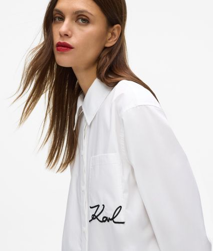 Chemise Avec Poche Signature, , , Taille: 38 - Karl Lagerfeld - Modalova