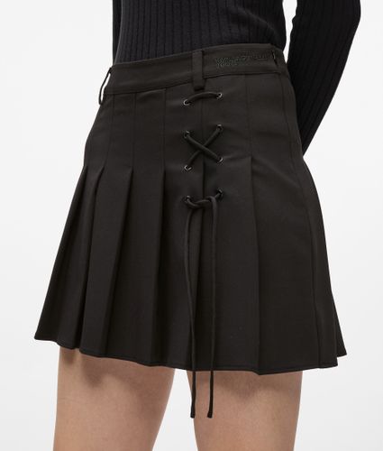 Mini-jupe Mini Avec Finition Plissée À Détail Noué, , , Taille: S - KL Jeans - Modalova