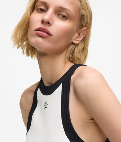 Robe Tricotée Karl Dna Avec Ceinture, , /, Taille: M - Karl Lagerfeld - Modalova