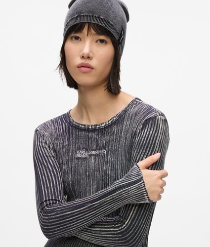 Robe Côtelée À Manches Longues, , , Taille: Xs - KL Jeans - Modalova