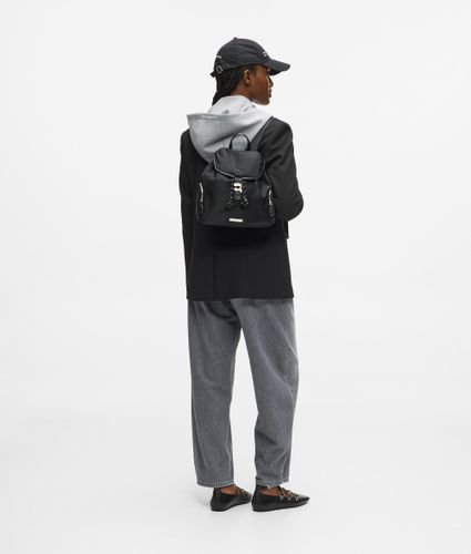 Sac À Dos À Rabat De Petite Taille En Nylon Ikon, , , Taille: One Size - Karl Lagerfeld - Modalova