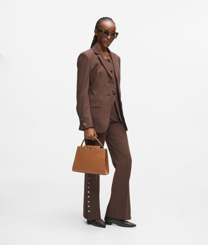 Sac À Poignée Supérieure En Daim K/signature, , , Taille: One Size - Karl Lagerfeld - Modalova