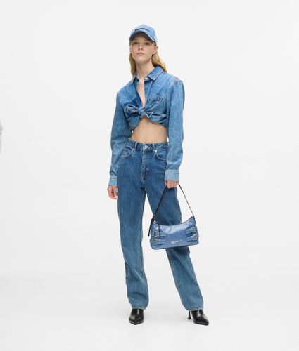 Sac Porté Épaule En Denim Avec Boucle, , , Taille: One Size - KL Jeans - Modalova