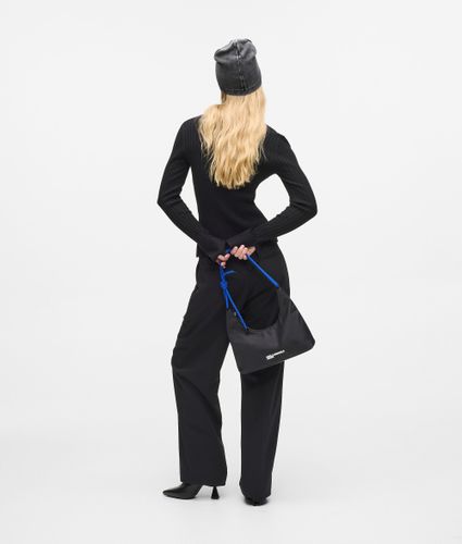 Sac Porté Épaule En Nylon Avec Cordon, , , Taille: One Size - KL Jeans - Modalova