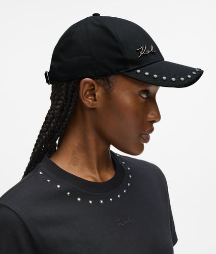 Casquette Cloutée K/signature, , , Taille: One Size - Karl Lagerfeld - Modalova