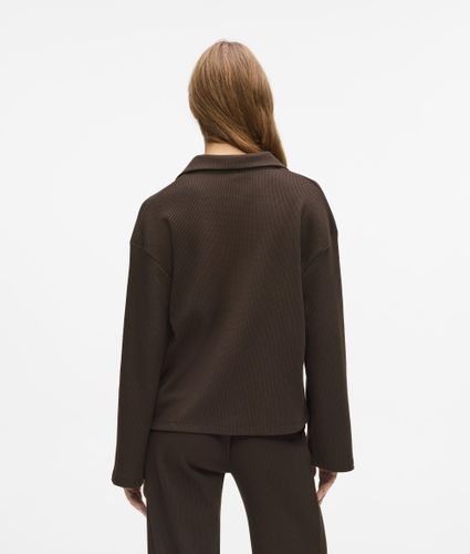 Polo D'intérieur En Tissu Façon Nid D'abeille, , , Taille: Xs - Karl Lagerfeld - Modalova