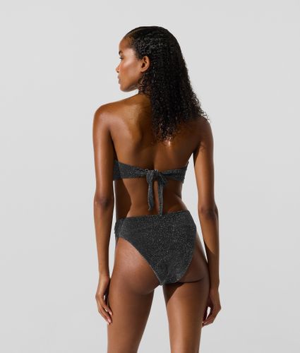 Maillot De Bain Bandeau Métallisé, , , Taille: S - Karl Lagerfeld - Modalova