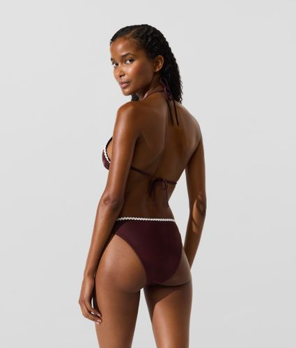 Haut De Bikini Triangle Avec Volants, , , Taille: M - Karl Lagerfeld - Modalova