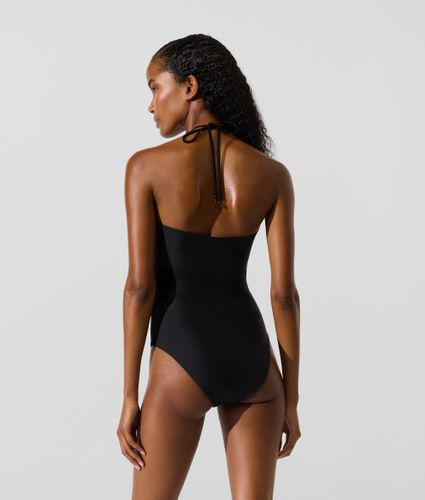Maillot De Bain Ikon En Strass, , , Taille: Xs - Karl Lagerfeld - Modalova